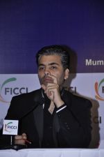 Karan johar at FICCI frames press meet in Mumbai on 18th Feb 2013 (26).JPG